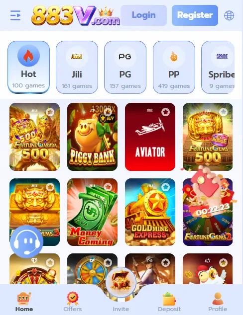 8883V game